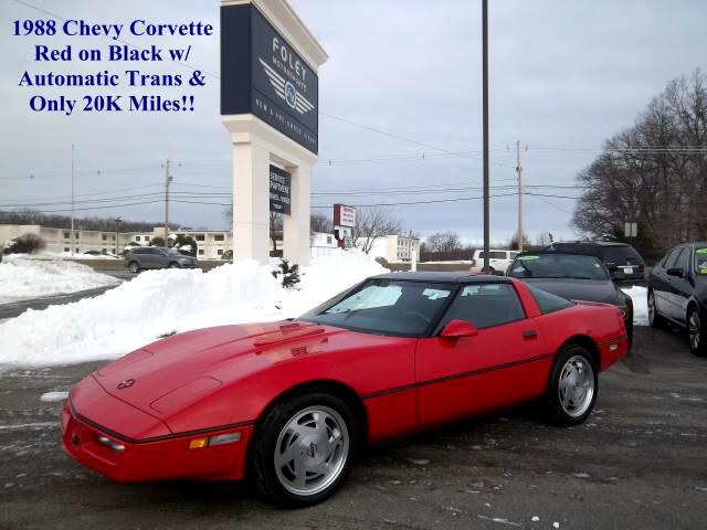 1988 Chevrolet Corvette Coupe 1988 Chevrolet Corvette Coupe