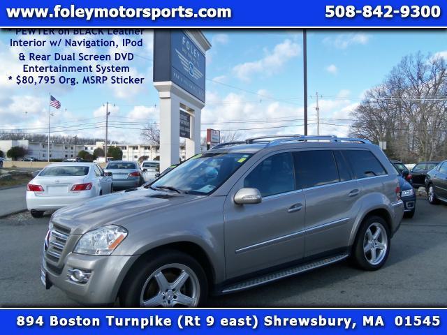 2008 Mercedes-Benz GL-Class GL550 4MATIC w Navigation and Rear DVD