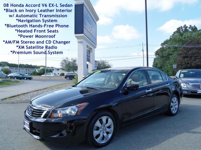 2008 Honda Accord EX-L V-6 Sedan AT with Navigation
