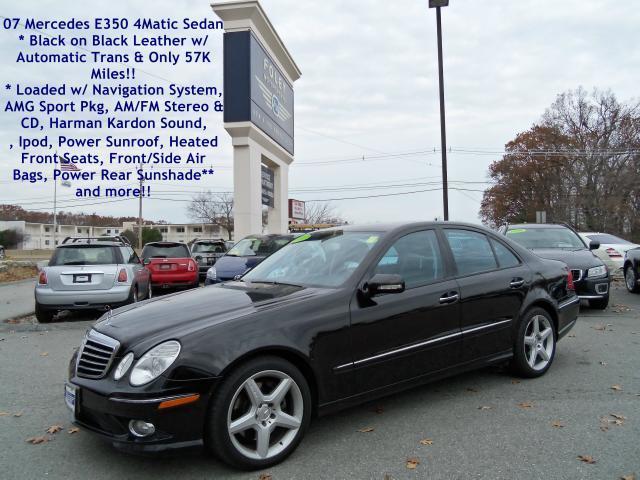 2007 Mercedes-Benz E-Class E350 4MATIC w Nav and AMG Sport Pkg