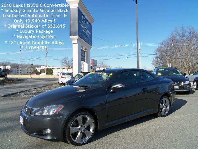 2010 Lexus IS C IS 350C w Navigation and Luxury Pkg