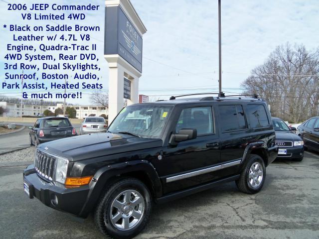 2006 Jeep Commander Limited 4WD w Rear DVD
