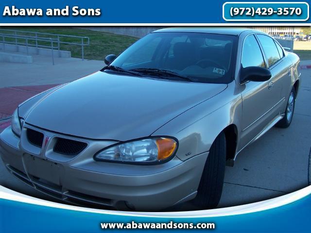 2004 Pontiac Grand Am SE1 sedan