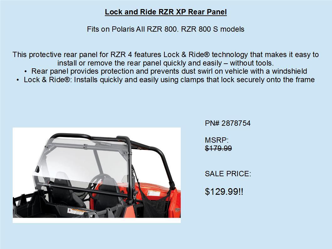 Posted 09/15/2017 in Polaris Closeout Parts