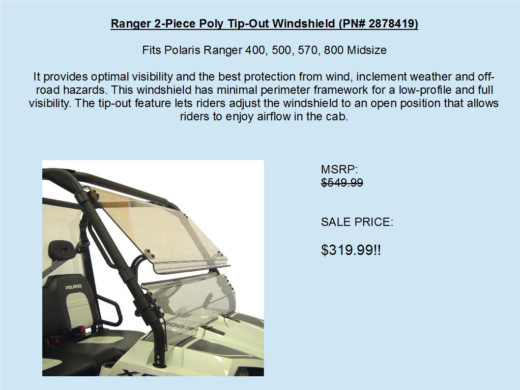 Polaris Parts & Accessories Virtual Garage Sale
